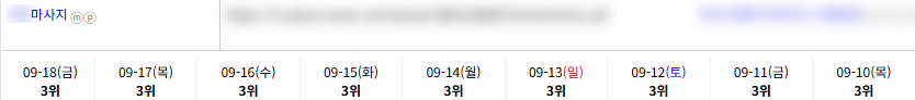 일반/기타 키워드 순위 상승 레퍼런스
